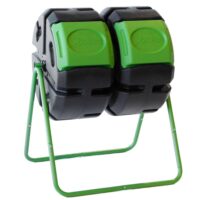 FCMP Outdoor HF-DBC4000 37 Gal. Dual Body Tumbling Composter