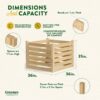 Greenes Fence RCCOMP36 Greenes 173.92 Gal. Cedar Wood Composter