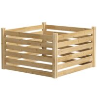 Greenes Fence RCCOMP48 Greenes 309.17 Gal. Cedar Wood Stationary Composter