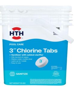 HTH 42050 3 in. Pool Care Chlorinating Tablet