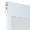 Ideal Pet Products 75PATCKW 7.5 in. x 10.5 in. Large White Chubby Kat Pet Patio Door Insert for 75 in. to 77.75 in. Tall Aluminum Sliding Door