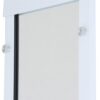 Ideal Pet Products 75PATCKW 7.5 in. x 10.5 in. Large White Chubby Kat Pet Patio Door Insert for 75 in. to 77.75 in. Tall Aluminum Sliding Door