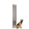 Ideal Pet Products 80PATSLW 15 in. x 20 in. Extra Large White Pet and Dog Patio Door Insert for 77.6 in. to 80.4 in. Tall Aluminum Sliding Door