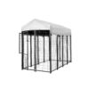 KennelMaster DK648WC 4 ft. x 8 ft. x 6 ft. Welded Wire Dog Fence Kennel Kit KennelMaster DK648WC 4 ft. x 8 ft. x 6 ft. Welded Wire Dog Fence Kennel Kit