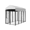 KennelMaster DK648WC 4 ft. x 8 ft. x 6 ft. Welded Wire Dog Fence Kennel Kit KennelMaster DK648WC 4 ft. x 8 ft. x 6 ft. Welded Wire Dog Fence Kennel Kit