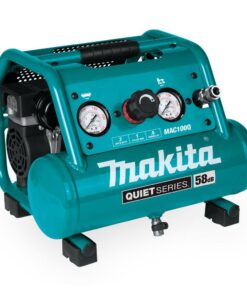 Makita MAC100Q Quiet Series, 1/2 HP, 1 Gal. Compact, Oil-Free, Electric Air Compressor