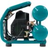 Makita MAC2400 4.2 Gal. 2.5 HP Portable Electrical 2-Stack Air Compressor