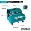 Makita MAC320Q Quiet Series 1-1/2 HP 3 Gal. Oil-Free Electric Air Compressor Makita MAC320Q Quiet Series 1-1/2 HP 3 Gal. Oil-Free Electric Air Compressor