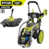 RYOBI RY143011-SC12 3000 PSI 1.1 GPM Cold Water Electric Pressure Washer and 12 in. Surface Cleaner with Caster Wheels