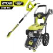 RYOBI RY803023-EP 3100 PSI 2.3 GPM Honda Gas Pressure Washer and Extension Pole with Brush