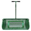 Landzie LNDZ-44-SPREADER 44 in. Metal Basket Lawn and Garden Topdressing Rolling Yard Spreader