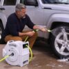 Flexzilla L8340FZ 1/2 in. dia. X 70 ft. Retractible Water Hose Reel with Levelwind Technology