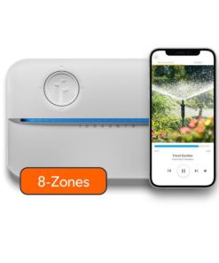 Rachio 8ZULW-C R3 Smart Sprinkler Irrigation Controller, 8 Zone