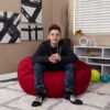 Flash Furniture Bean Bag Chair, Red