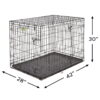 MidWest Homes For Pets Dog Crate Starter Kit, 42" MidWest Homes For Pets Dog Crate Starter Kit, 42"