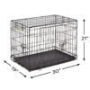 MidWest Homes For Pets Dog Crate Starter Kit, 30" MidWest Homes For Pets Dog Crate Starter Kit, 30"