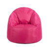 Urban Shop Structured Round Bean Bag Chair, Pink