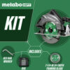 Metabo HPT C7URM 7-1/4 in. 15-Amp 6800 RPM RIPMAX Pro Circular Saw Metabo HPT C7URM 7-1/4 in. 15-Amp 6800 RPM RIPMAX Pro Circular Saw