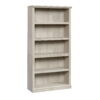 Sauder Select 5 - Shelf Bookcase, Chalked Chestnut Finish