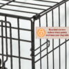 MidWest Homes For Pets Life Stages Folding Double Door Metal Dog Crate