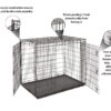 MidWest Homes For Pets XX-Large Double-Door Metal Wire Dog Crate, 54"