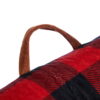 Dearfoams Bean Bag Chair, Red and Black