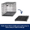 Midwest Home for Pets Lifestage Double-Door Dog Crate, 36" Midwest Home for Pets Lifestage Double-Door Dog Crate, 36"