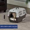 MidWest Homes for Pets Skudo 24” Plastic Cat Carrier with Integrated Litter Pan MidWest Homes for Pets Skudo 24” Plastic Cat Carrier with Integrated Litter Pan
