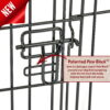 MidWest Homes For Pets Life Stages Folding Double Door Metal Dog Crate
