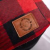 Dearfoams Bean Bag Chair, Red and Black