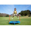 Little Tikes Easy Store 3-Foot Trampoline, with Hand Rail, Blue Little Tikes Easy Store 3-Foot Trampoline, with Hand Rail, Blue