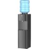 Avalon Top Loading Water Cooler Dispenser - 3 Temperature, Child Safety Lock, Innovative Design, UL Listed- Black Stainless Steel