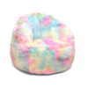 Heritage Club Bean Bag Chair, Pastel Tie Dye