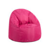 Urban Shop Structured Round Bean Bag Chair, Pink