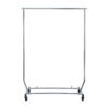 Better Homes & Gardens Folding Adjustable Garment Rack, Chrome color
