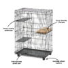 Midwest Cat Playpen 51 in. for Cats and Kittens with 3 Perches - Collapsible Midwest Cat Playpen 51 in. for Cats and Kittens with 3 Perches - Collapsible