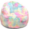 Heritage Club Bean Bag Chair, Pastel Tie Dye