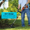 BLACK+DECKER LST136 40V MAX* Lithium High Performance String Trimmer with Power Command