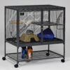 MidWest Homes For Pets Deluxe Critter Nation Single Unit Small Animal Cage MidWest Homes For Pets Deluxe Critter Nation Single Unit Small Animal Cage