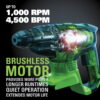 Greenworks 24V Brushless SDS-Plus 2J Rotary Hammer, Battery Not Included HM24L00