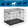 Midwest Home for Pets Lifestage Double-Door Dog Crate, 36" Midwest Home for Pets Lifestage Double-Door Dog Crate, 36"