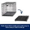 MidWest Life Stage Singl Dr Crate lb1642 42in MidWest Life Stage Singl Dr Crate lb1642 42in