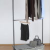 Better Homes & Gardens 2 Tier Garment Rack with 3 Drawer Closet Organizer , Gray Better Homes & Gardens 2 Tier Garment Rack with 3 Drawer Closet Organizer , Gray