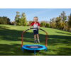 Little Tikes Easy Store 3-Foot Trampoline, with Hand Rail, Blue Little Tikes Easy Store 3-Foot Trampoline, with Hand Rail, Blue