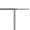 Better Homes & Gardens Folding Adjustable Garment Rack, Chrome color