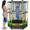 Bounce Pro 55-Inch My First Trampoline, with Safety Enclosure, Green Bounce Pro 55-Inch My First Trampoline, with Safety Enclosure, Green
