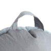 Heritage Kids Grey Shag Bean Bag Chair