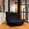 Big Joe Roma Bean Bag Chair, Smartmax 3ft, Black