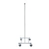 Better Homes & Gardens Folding Adjustable Garment Rack, Chrome color