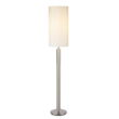 Adesso Hollywood Floor Lamp, Brushed Steel